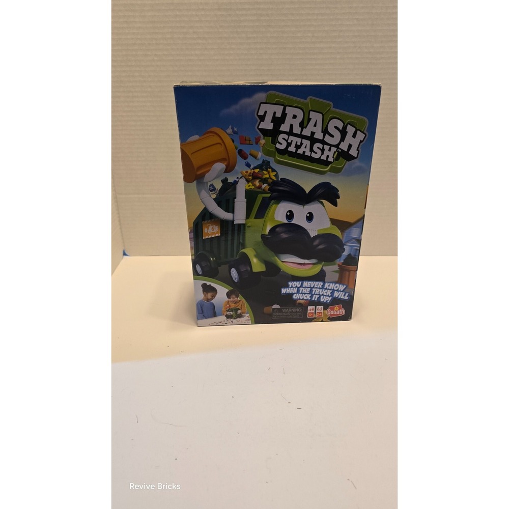Trash Stash - Fill‎ Trashcan Watch It Dump Into Garbage Truck Kid's Game 4+ New